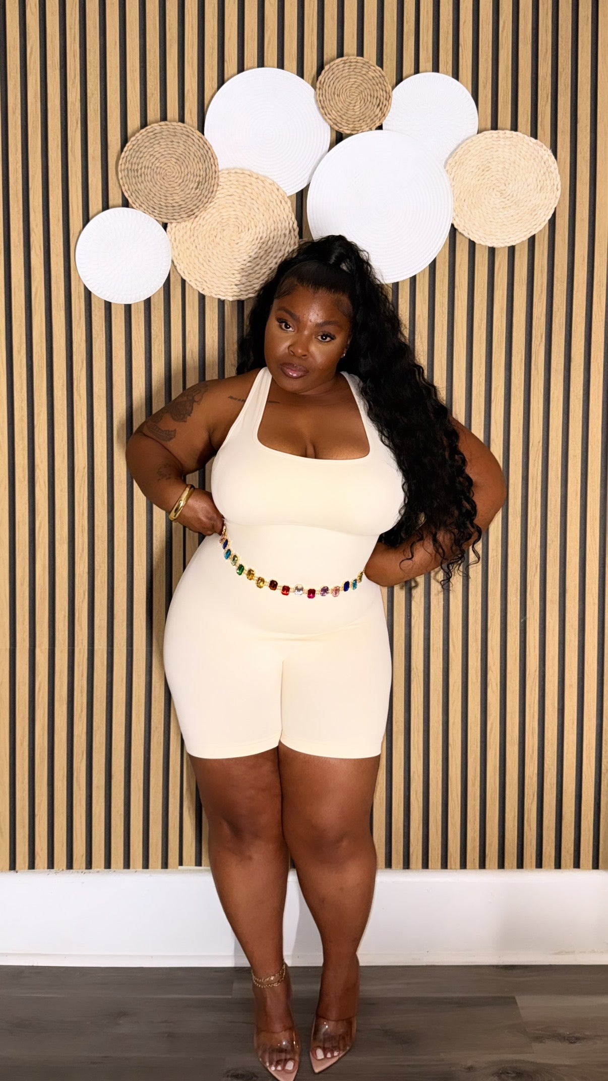 Sculpted Muse Romper