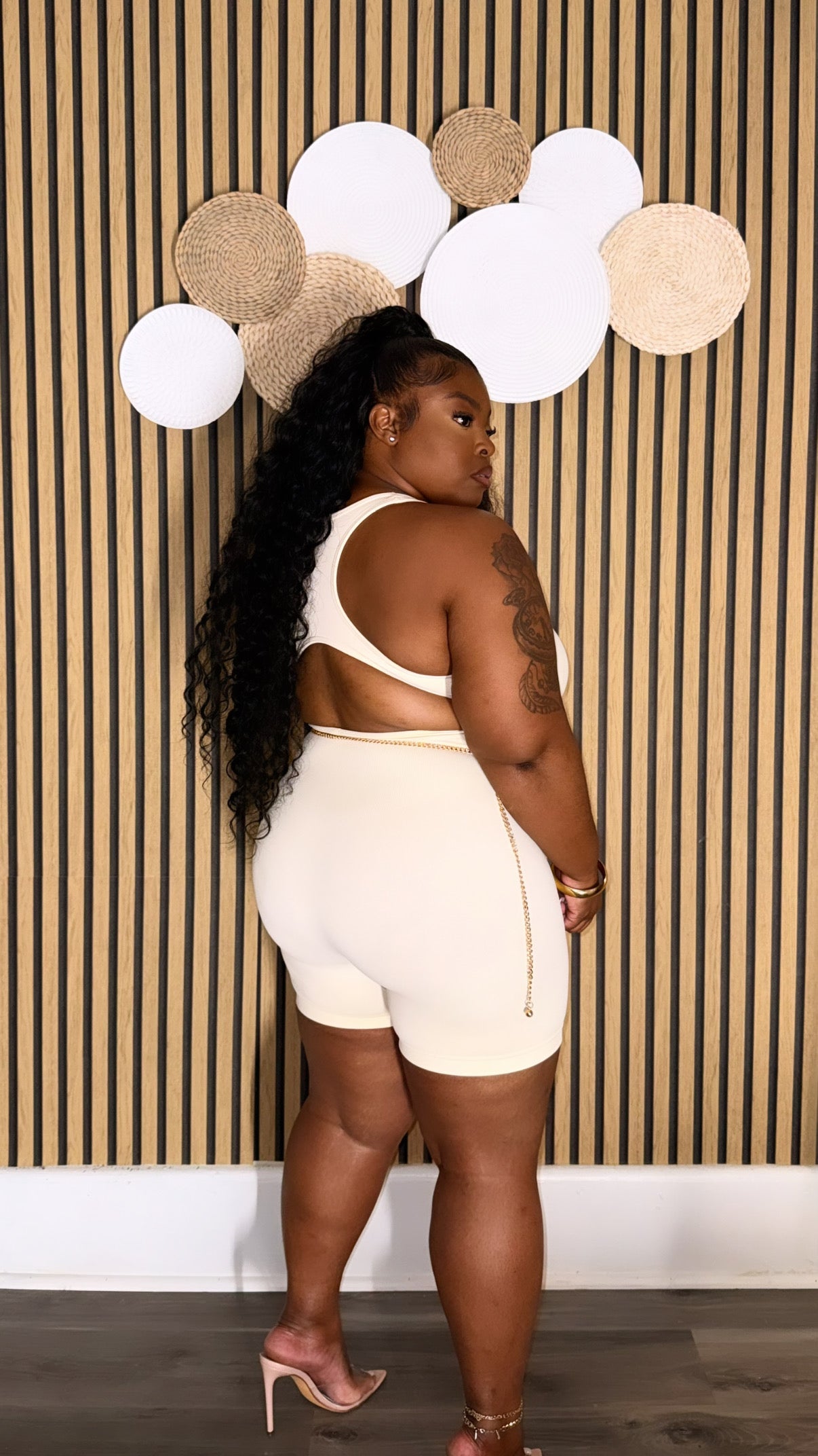 Sculpted Muse Romper