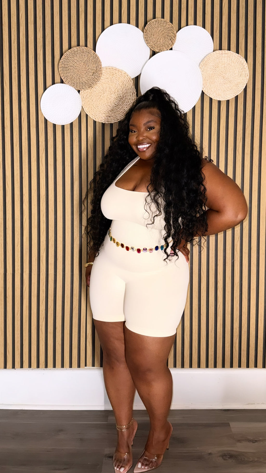 Sculpted Muse Romper